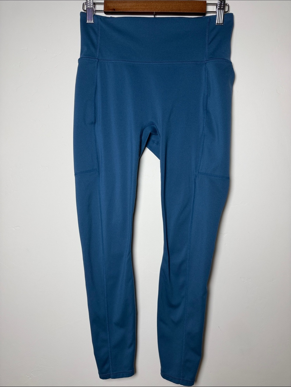 Fabletics Trinity Motion365 HW Utility Leggings Teal High-Waist midnight blue L - Picture 3 of 4